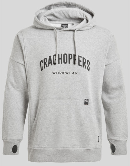 Craghoppers Workwear Oulston Hoodie CET005 - Soft Grey Marl - Customisable Hoodies