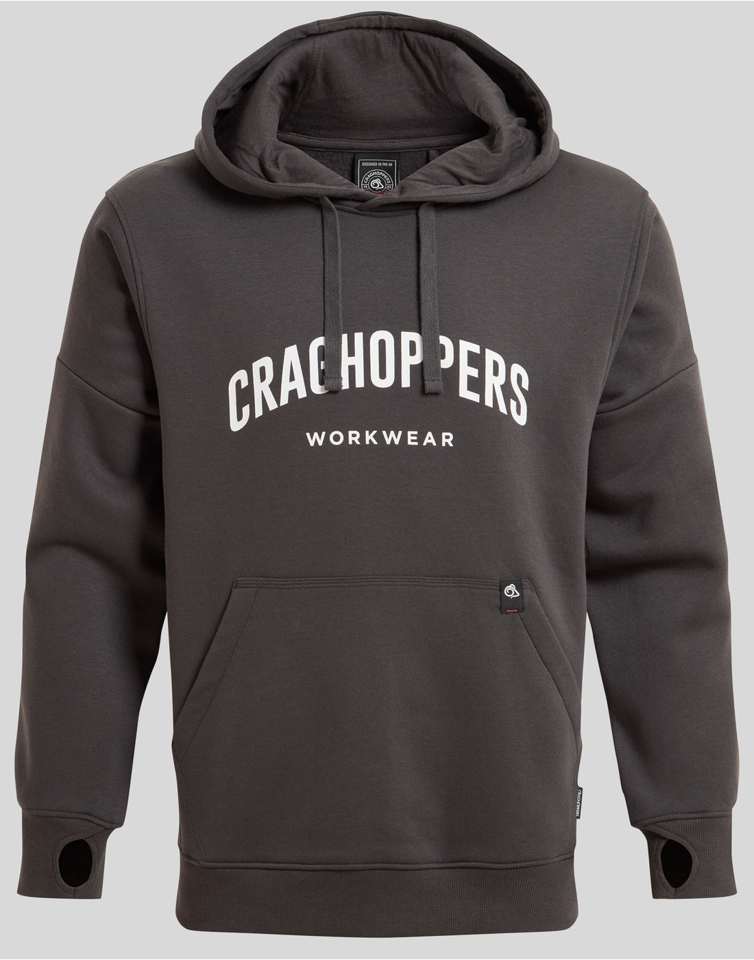 Craghoppers Workwear Oulston Hoodie CET005 - Carbon Grey - Customisable Hoodies