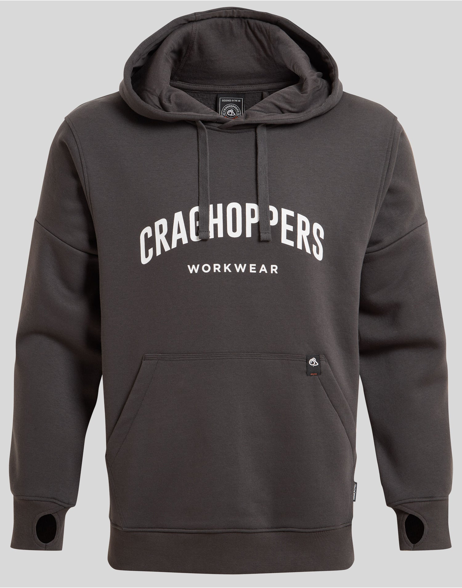 Craghoppers Workwear Oulston Hoodie CET005 - Carbon Grey - Customisable Hoodies