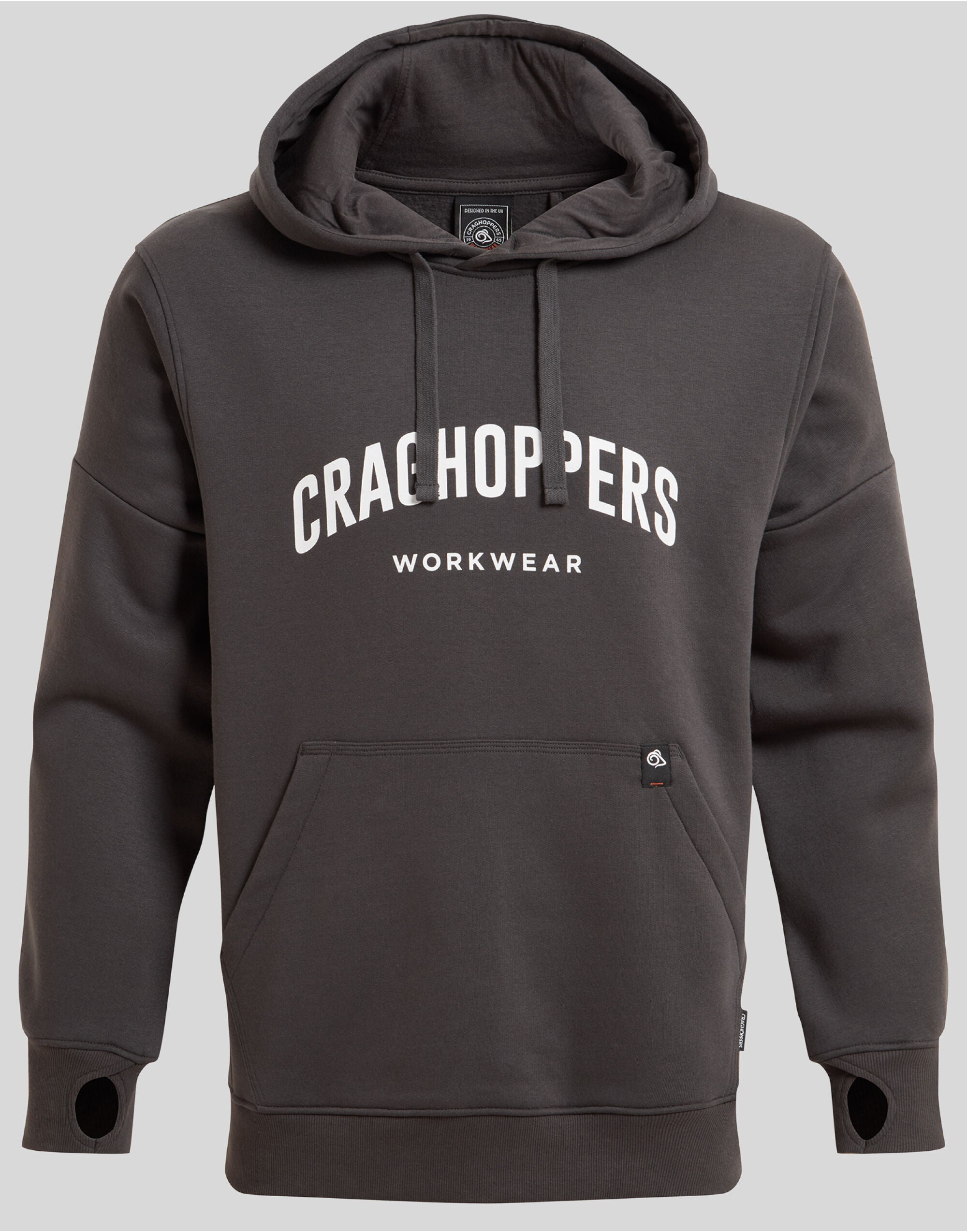 Craghoppers Workwear Oulston Hoodie CET005 - Carbon Grey - Customisable Hoodies