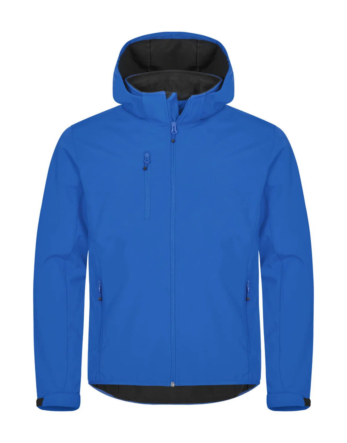 Clique - Classic Softshell Hoody - CQ0200912 - Royal Blue - Customisable SWEATSHIRTS AND HOODIES