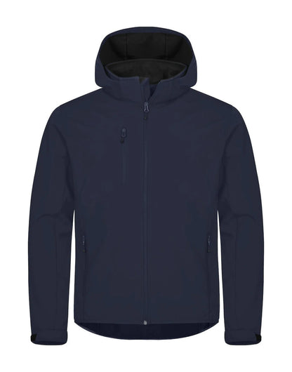 Clique - Classic Softshell Hoody - CQ0200912 - Dark Navy - Customisable SWEATSHIRTS AND HOODIES