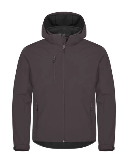 Clique - Classic Softshell Hoody - CQ0200912 - Dark Grey - Customisable SWEATSHIRTS AND HOODIES