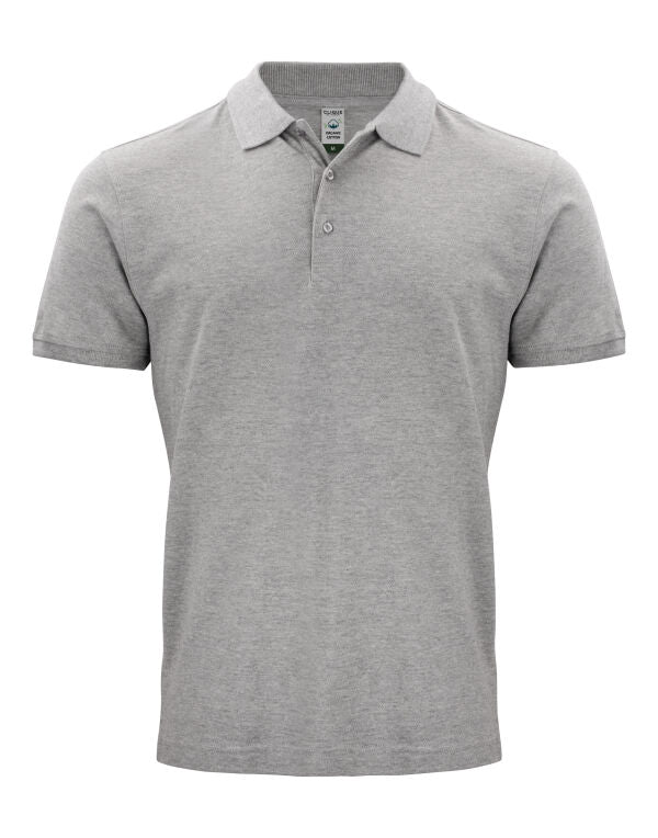 Clique - Classic OC Polo - CQ028264 - Grey Melange - Customisable POLO SHIRTS
