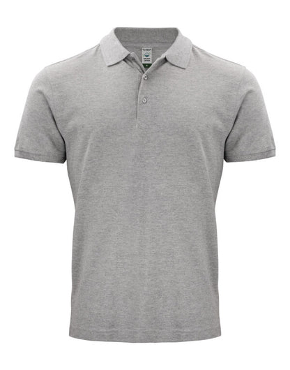 Clique - Classic OC Polo - CQ028264 - Grey Melange - Customisable POLO SHIRTS
