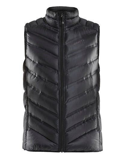 Craft Mens Light Down Vest cr1908008 - Black - Customisable Outerwear