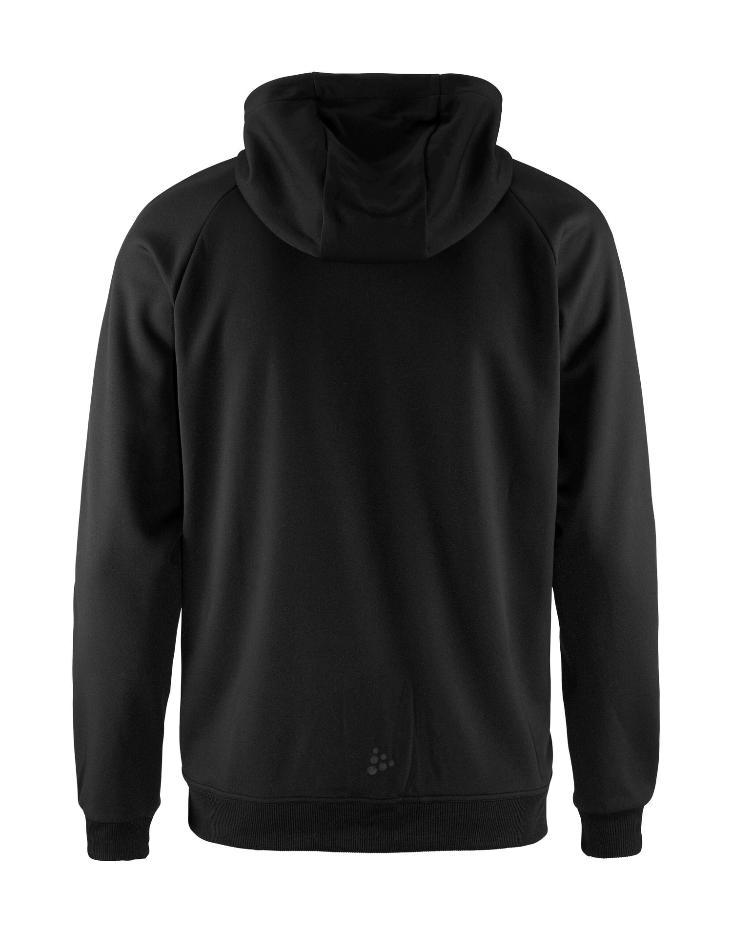 Craft Mens ADV Unify FZ Hood JKT cr1909132 - Black - Customisable Outerwear