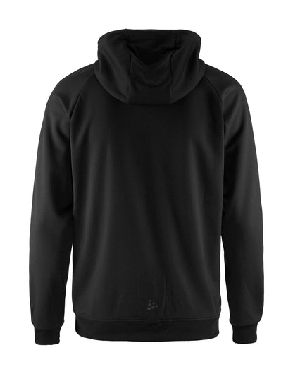 Craft Mens ADV Unify FZ Hood JKT cr1909132 - Black - Customisable Outerwear