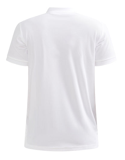 Craft Mens Core Unify Polo Shirt CR1909138 - White - Customisable Polos