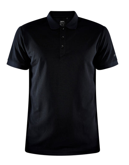 Craft Mens Core Unify Polo Shirt CR1909138 - Black - Customisable Polos