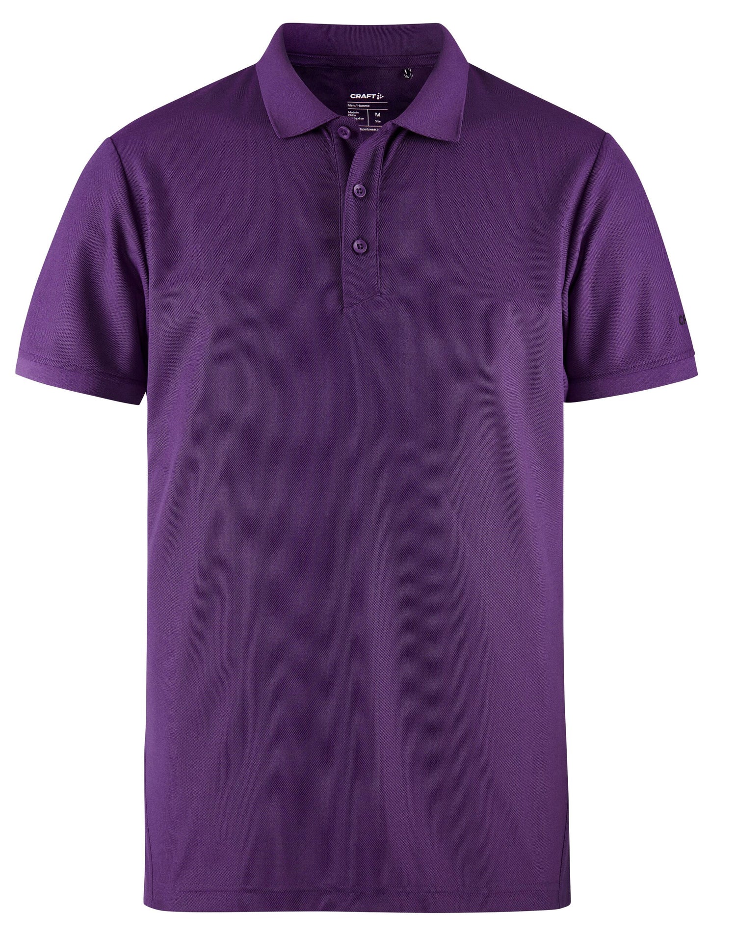 Craft Mens Core Unify Polo Shirt CR1909138 - True Purple - Customisable Polos