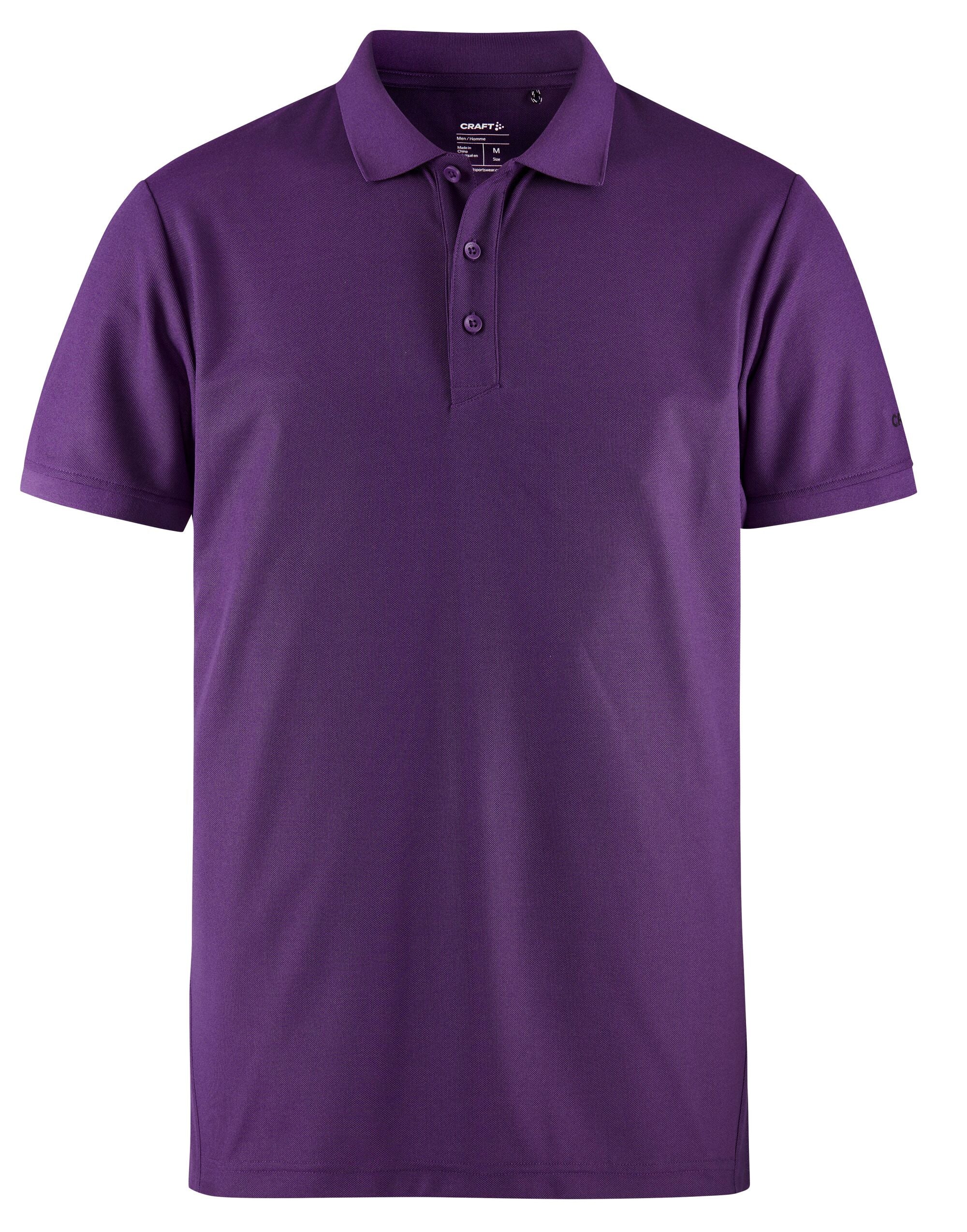 Craft Mens Core Unify Polo Shirt CR1909138 - True Purple - Customisable Polos