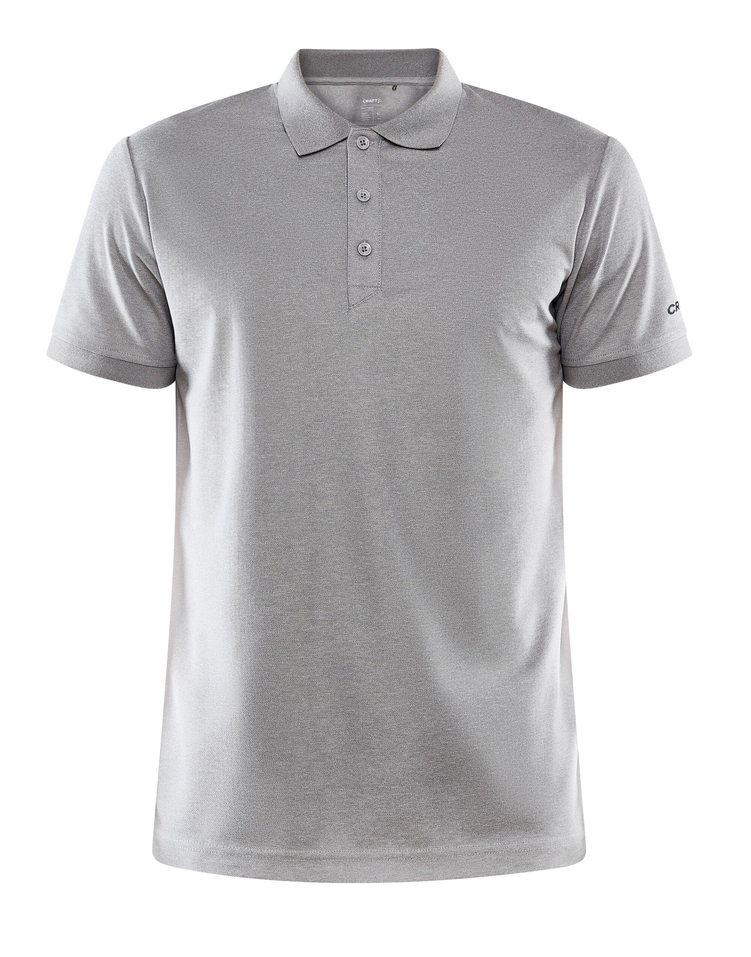 Craft Mens Core Unify Polo Shirt CR1909138 - Grey Melange - Customisable Polos