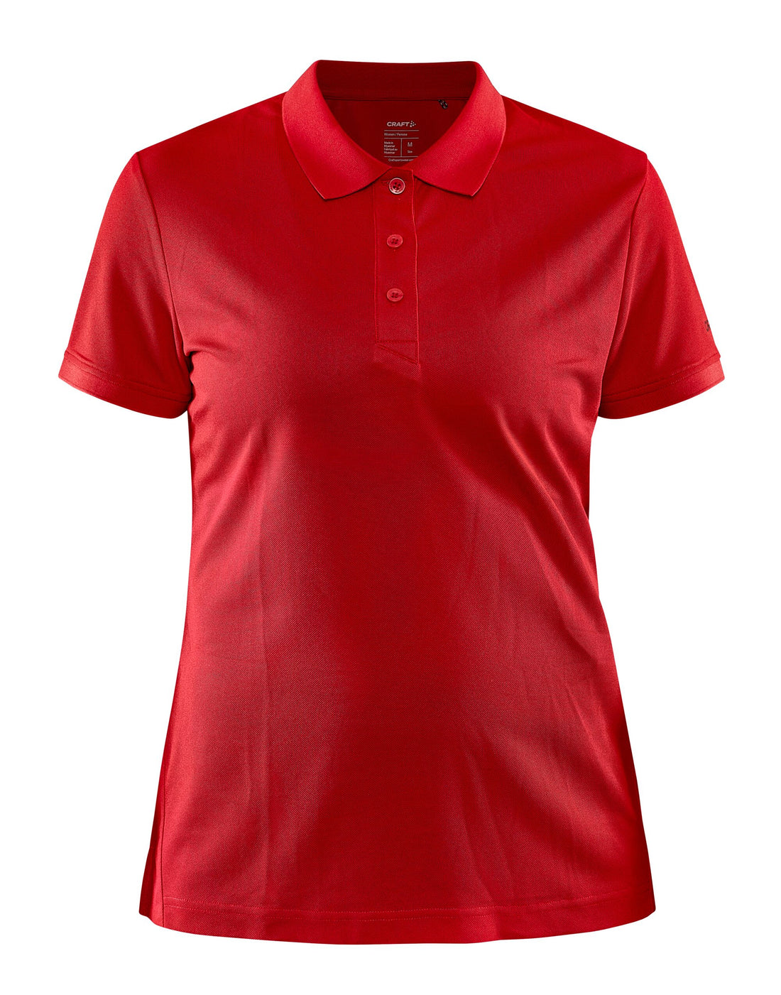 Craft Ladies Core Unify Polo Shirt CR1909139 - Bright Red - Customisable Polos
