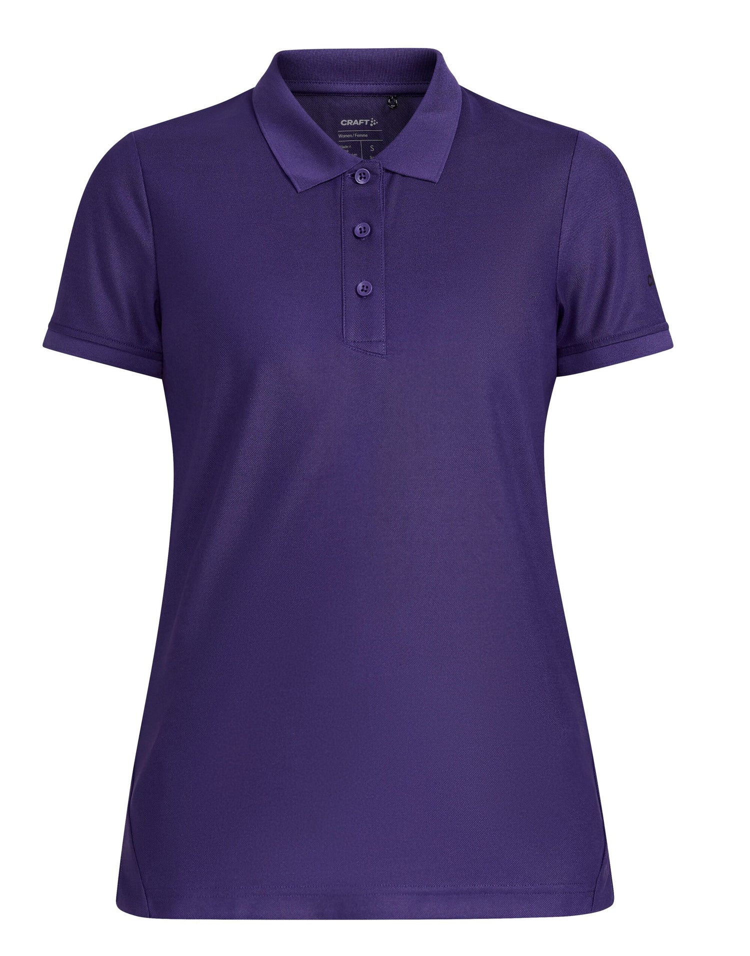 Craft Ladies Core Unify Polo Shirt CR1909139 - True Purple - Customisable Polos