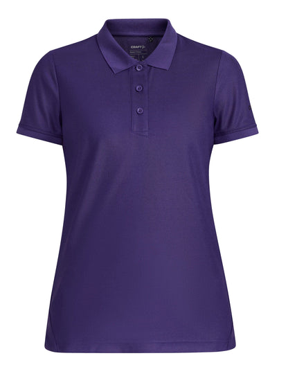 Craft Ladies Core Unify Polo Shirt CR1909139 - True Purple - Customisable Polos