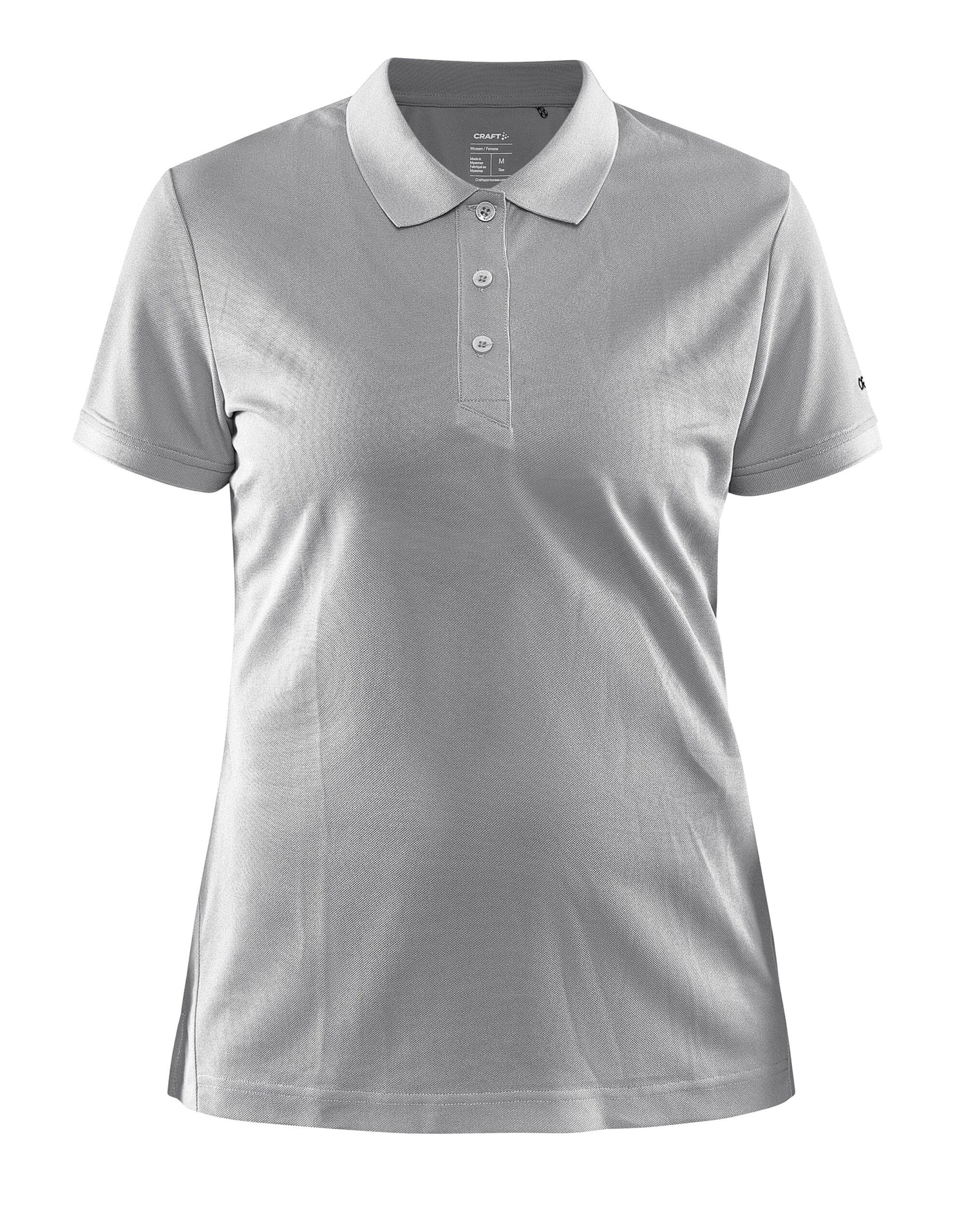 Craft Ladies Core Unify Polo Shirt CR1909139 - Grey Melange - Customisable Polos