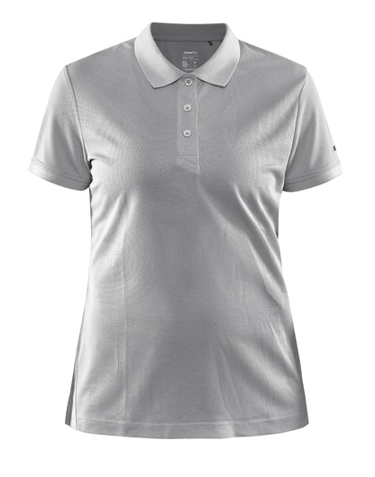 Craft Ladies Core Unify Polo Shirt CR1909139 - Grey Melange - Customisable Polos