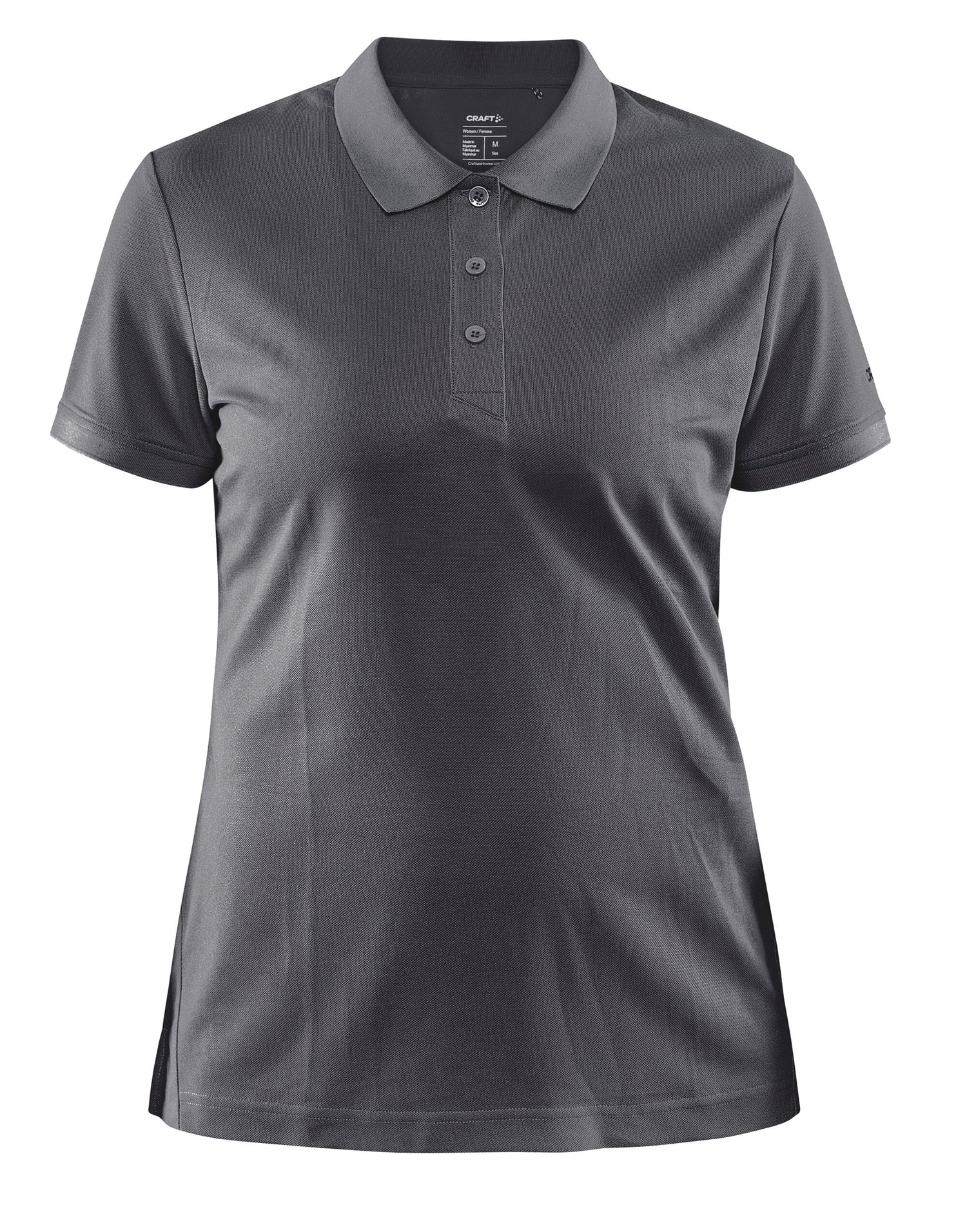 Craft Ladies Core Unify Polo Shirt CR1909139 - Granite - Customisable Polos