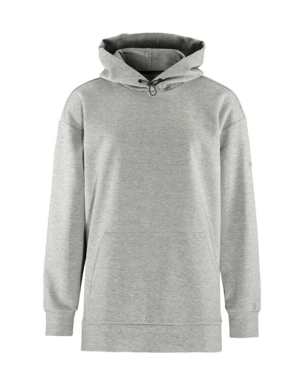 Craft Ladies ADV Join Long Hoodie CR1914700 - Grey Melange - Customisable Hoodies