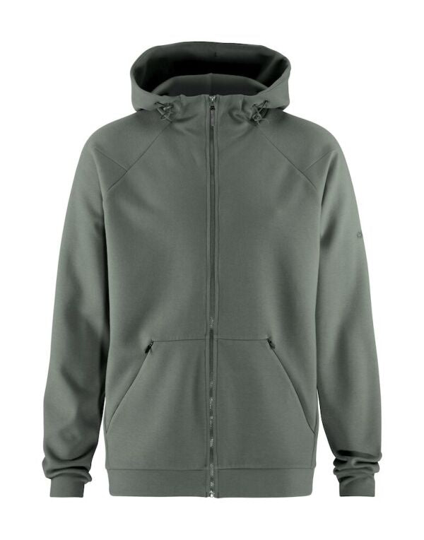Craft ADV Join FZ Hoodie CR1914706 - Leaf - Customisable Hoodies
