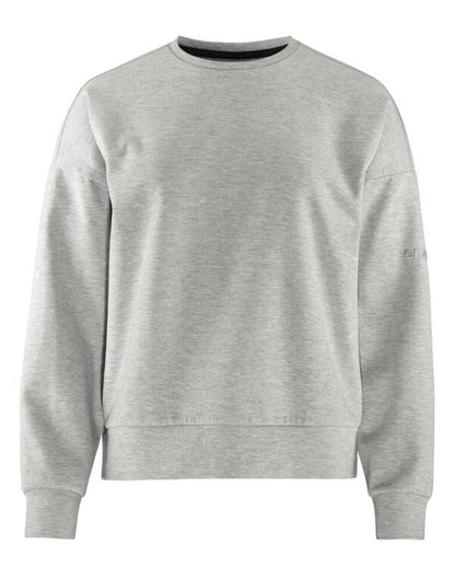 Craft Ladies ADV Join RN Sweatshirt CR1914770 - Grey Melange - Customisable Sweatshirts