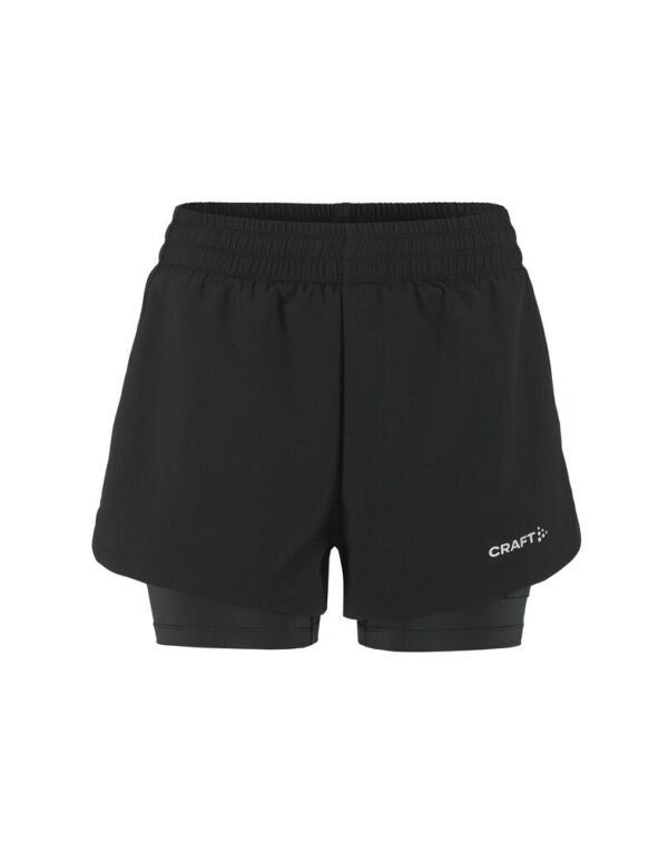 Craft Ladies ADV Essence 2-In-1 Shorts 2 CR1915946 - Black - Customisable Shorts