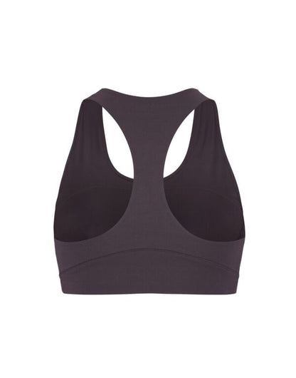 Craft Collective Padded Sports Bra CR1916008 - Dark Plum - Customisable