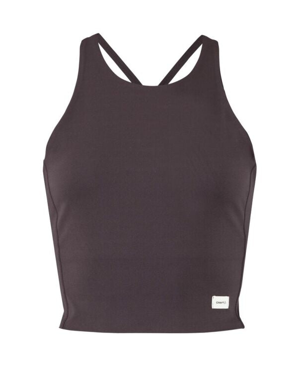 Craft Collective Cropped Singlet CR1916009 - Dark Plum L - Customisable