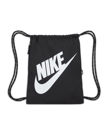 Nike Heritage Drawstrig Gymsac dc4245 - Black O S - Customisable Bags