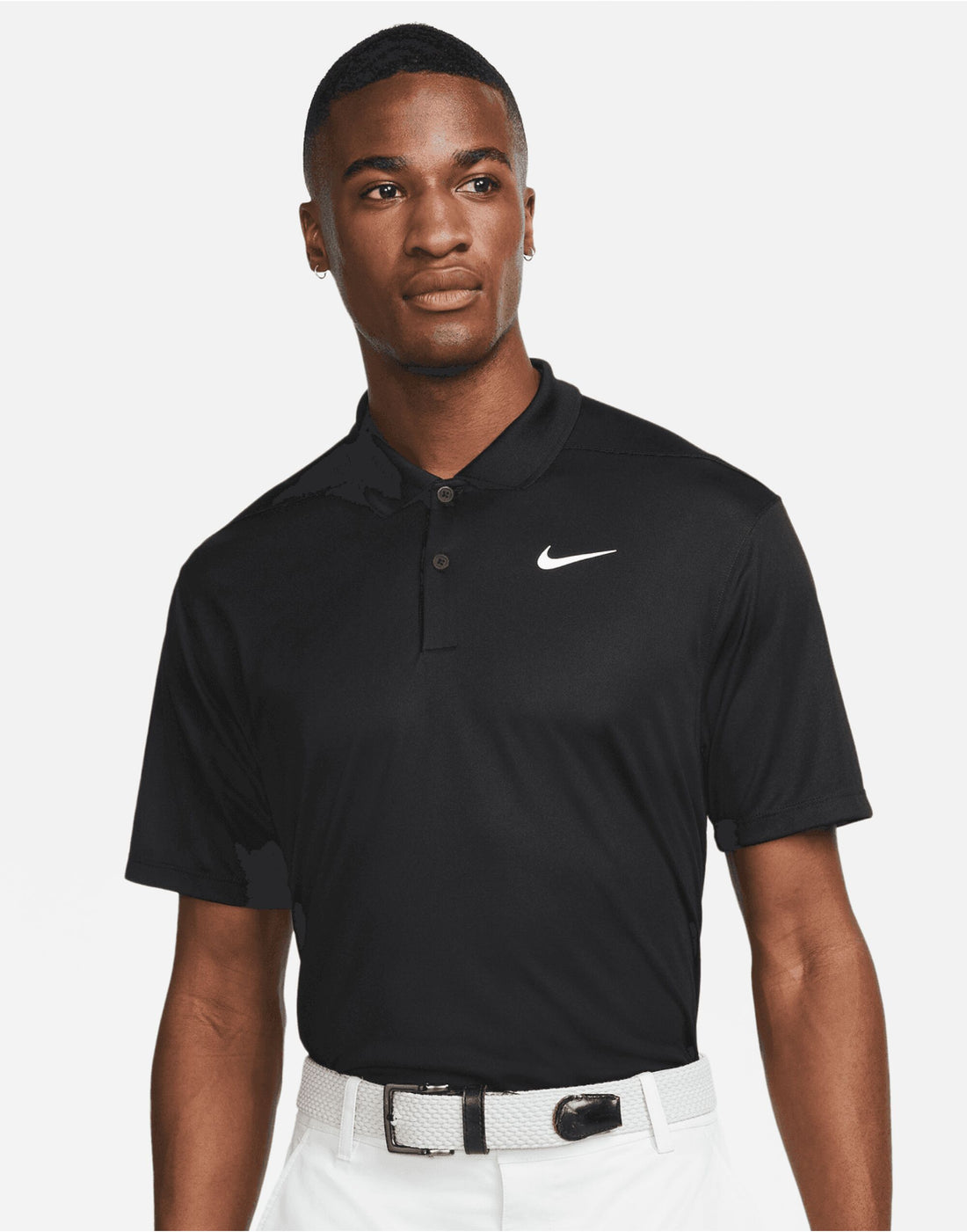 Nike Dri FIT Victory Solid Polo LC DH0822 - Black - Customisable Polos