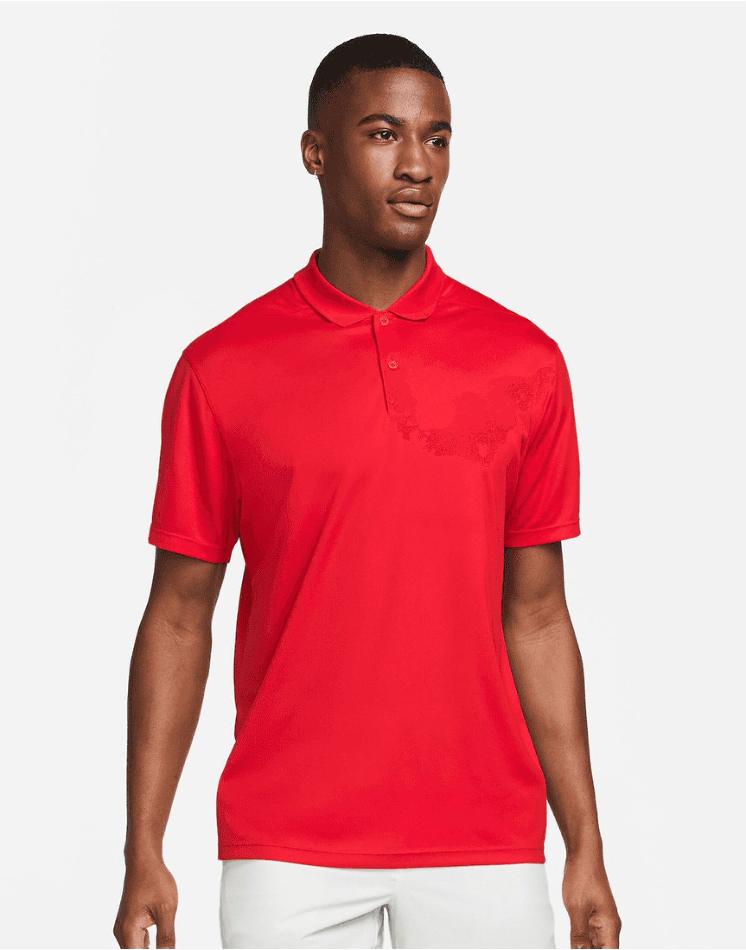 Nike Dri FIT Victory Solid Polo DH0824 - University Red - Customisable Polos