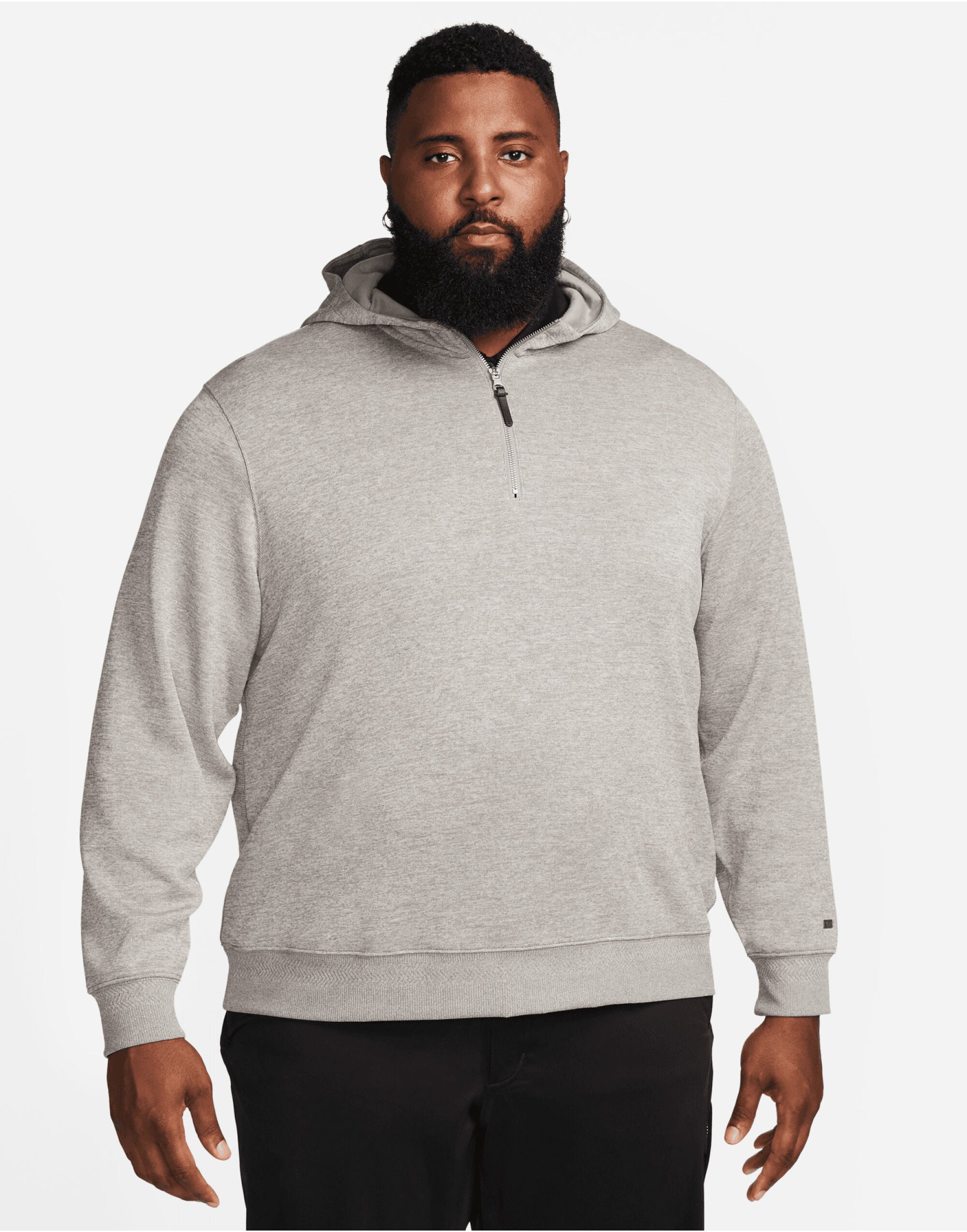 Nike Mens Golf Hoodie DN1906 - Dust White Dust Brushed Silver - Customisable Hoodies