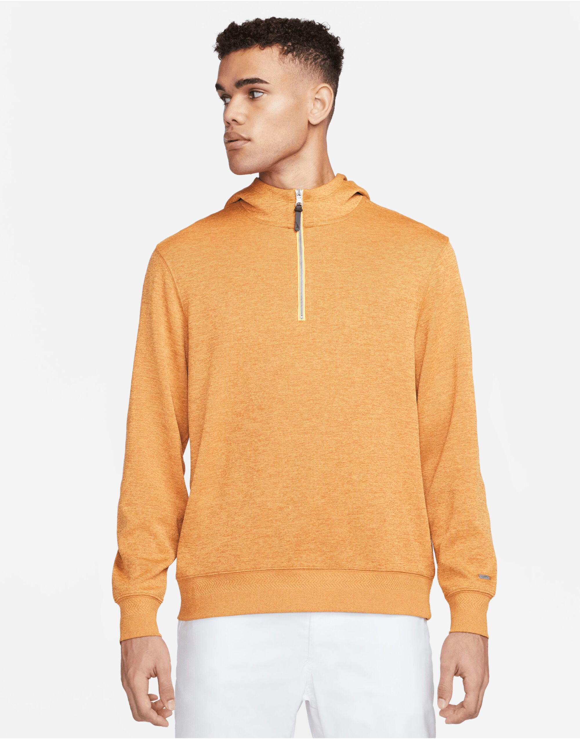 Nike Mens Golf Hoodie DN1906 - Monarch Laser Orange Brushed Silver - Customisable Hoodies