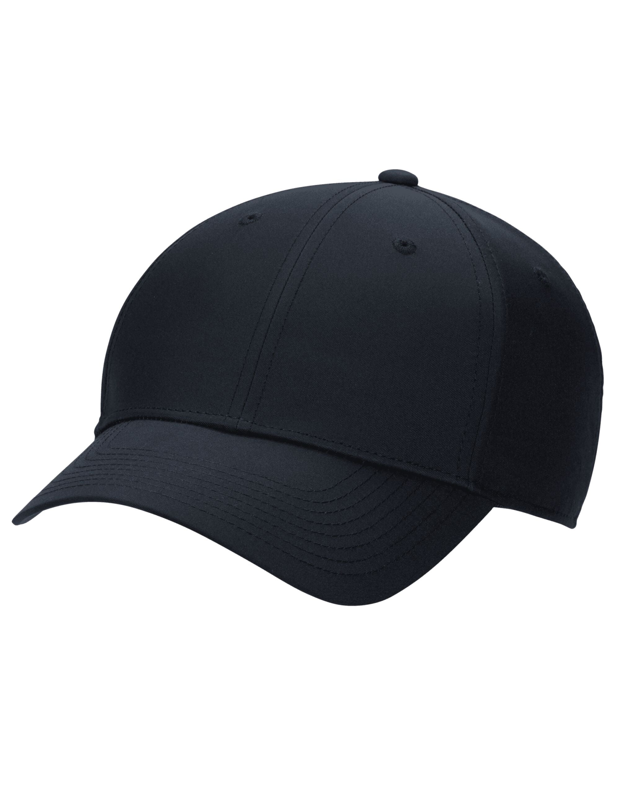 Nike Golf Nike DF Structured Blank Front Cap FB6452 - Black White O S - Customisable Caps