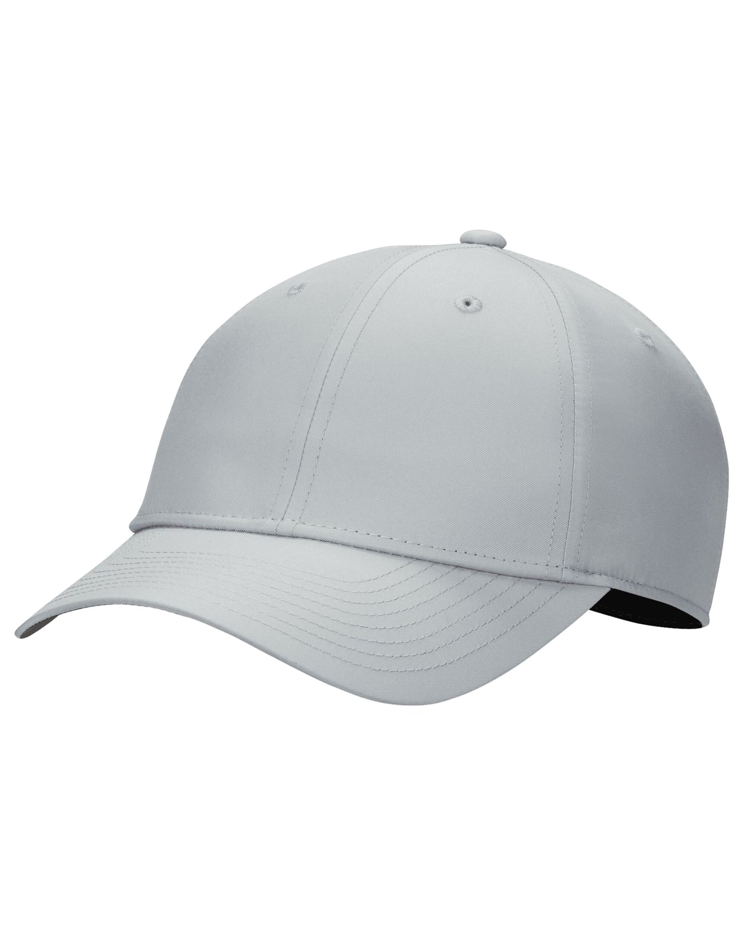 Nike Golf Nike DF Structured Blank Front Cap FB6452 - Light Smoke Grey black O S - Customisable Caps
