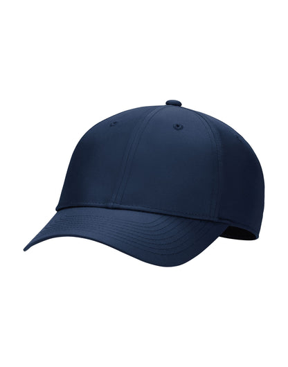 Nike Golf Nike DF Structured Blank Front Cap FB6452 - College Navy White O S - Customisable Caps