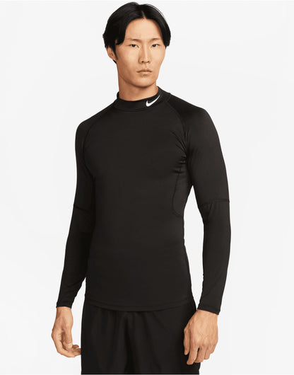 Nike Mens Dri FIT FitneShort Sleeve Long Sleeve FB7908 - Black - Customisable T-Shirt
