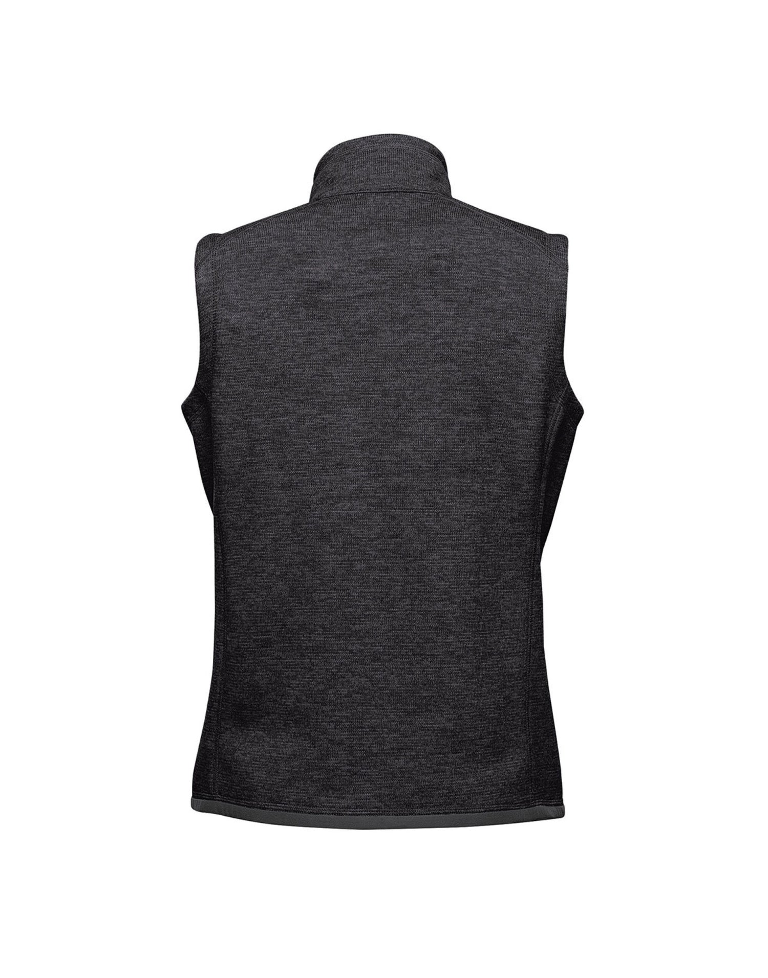 Stormtech Lady Avalanche FZ Fleece Vest 1w - Black Heather - Customisable Outerwear
