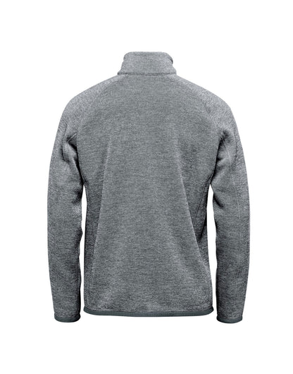 Stormtech Mens Avalanche FZ Fleece Jacket 1 - Granite Heather - Customisable Outerwear