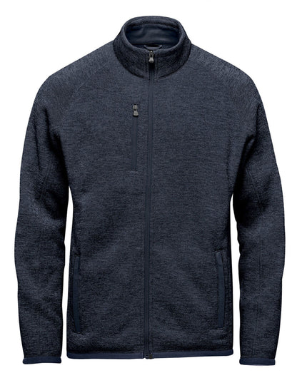 Stormtech Mens Avalanche FZ Fleece Jacket 1 - Navyheather - Customisable Outerwear