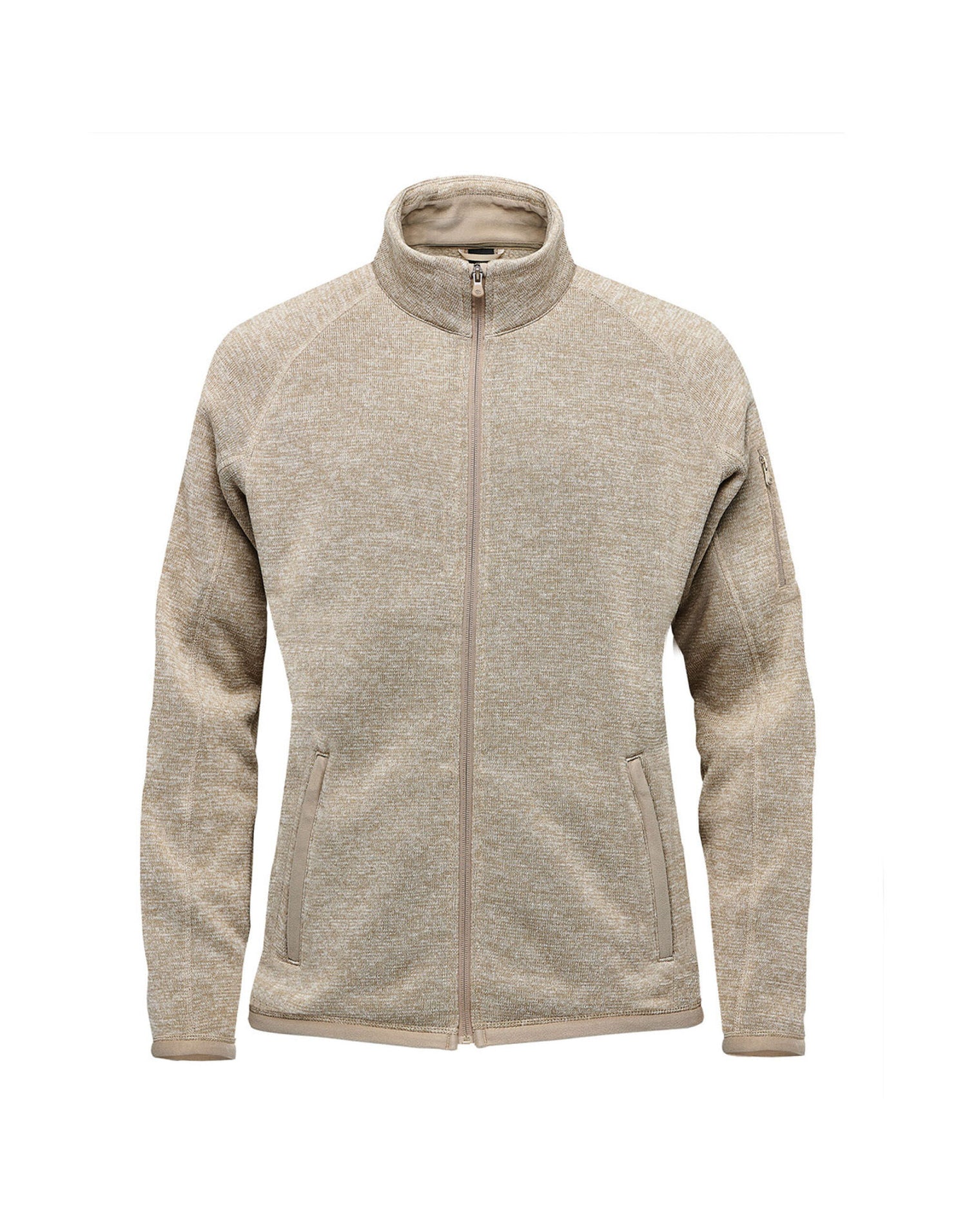 Stormtech Ladies Avalanche FZ Fleece Jacket 1w - Oatmeal Heather - Customisable Outerwear
