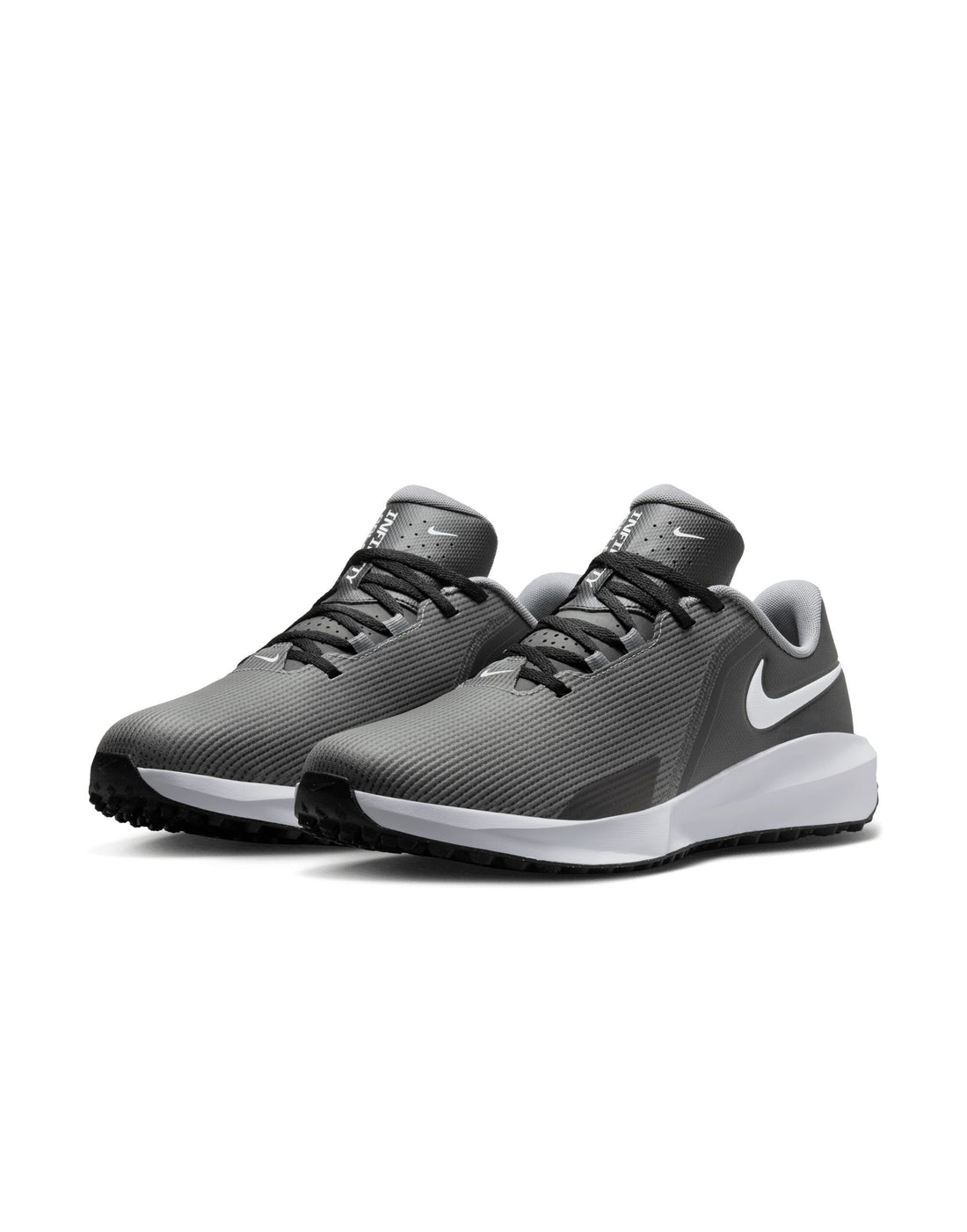 Nike Infinity Golf Shoes fn0555 - Black White Smoke Grey - Customisable Shoes