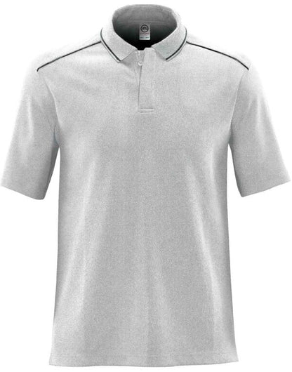 Stormtech Mens Endurance HD Polo GPX-5 - White Dolphin - Customisable Polos