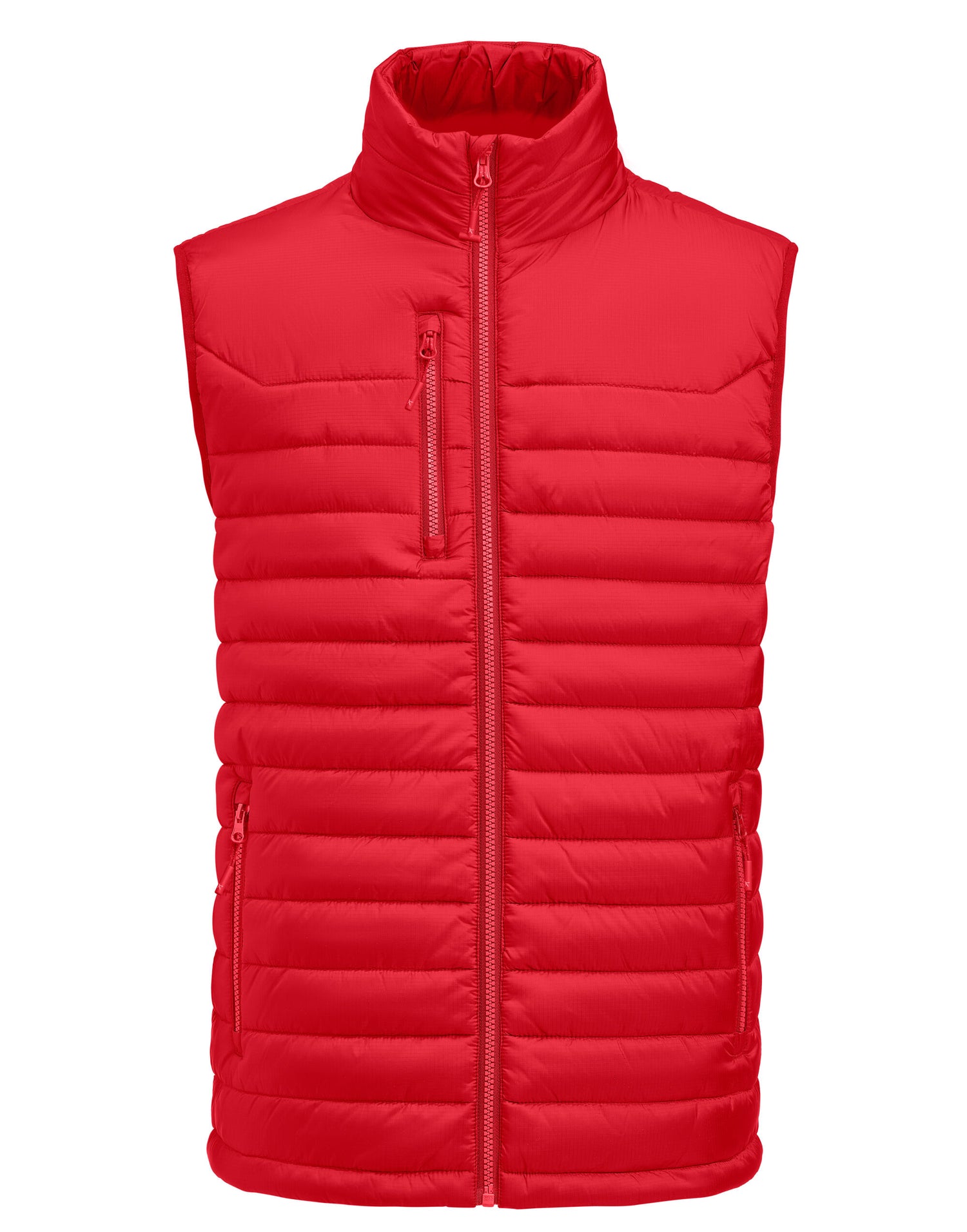 James Harvest Meadows Vest HAR2111051 - Red - Customisable Hoodies