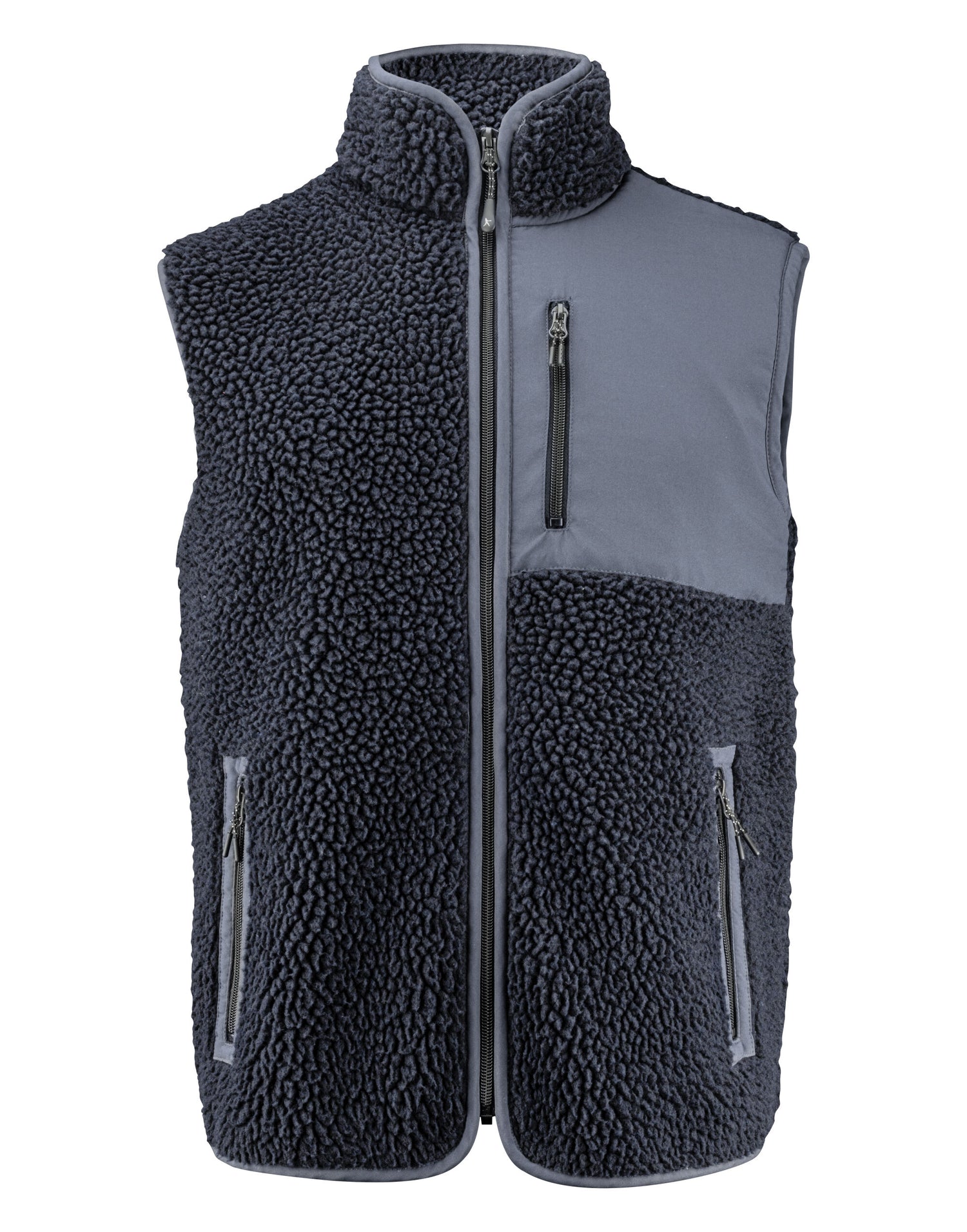 James Harvest Kingsley Fleece Vest har2111501 - Navy - Customisable Outerwear