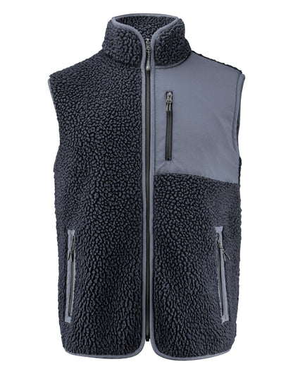 James Harvest Kingsley Fleece Vest har2111501 - Navy - Customisable Outerwear