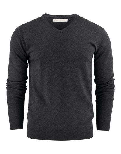 James Harvest Ashland V-Neck Knit Sweat HAR2112507 - - Customisable Sweatshirts