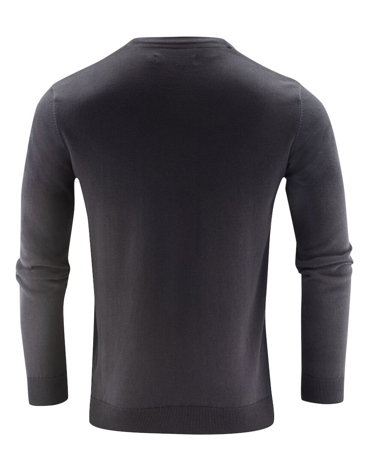 James Harvest Ashland U Neck Knit Sweat HAR2112512 - Black - Customisable Sweatshirts