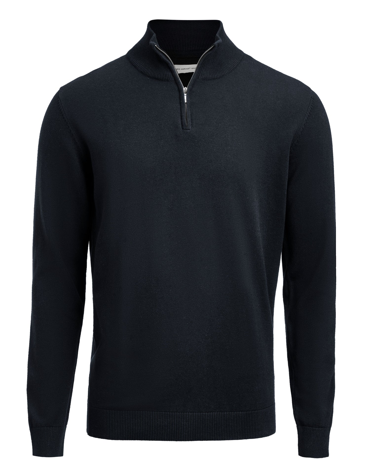 James Harvest Ashland 1/2 Zip Sweater HAR2112515 - Navy - Customisable Sweatshirts